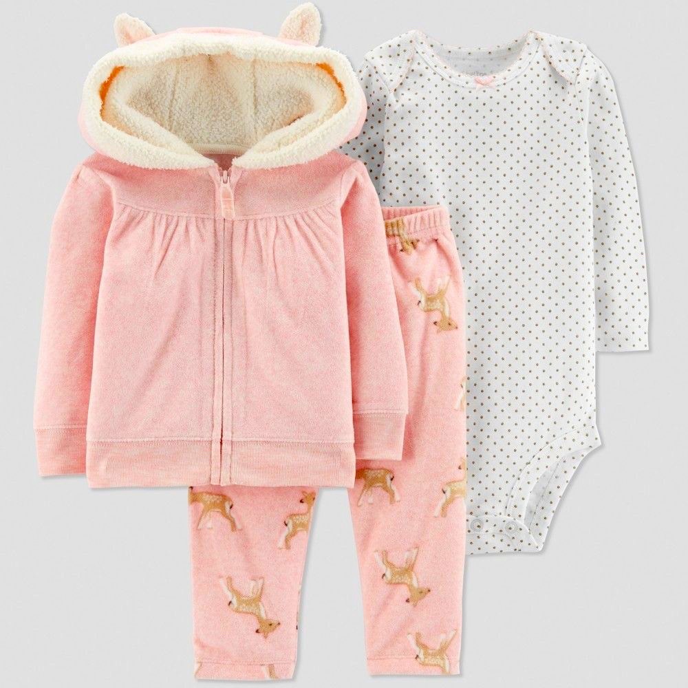 Pink 3 piece set